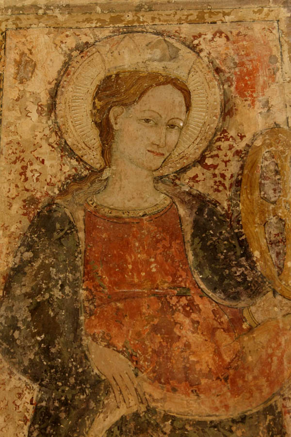 Campli Affresco di Santa Caterina in San Giovanni Battista © Elio Torlontano