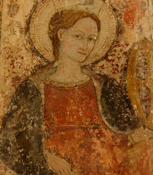 Campli Affresco di Santa Caterina in San Giovanni Battista © Elio Torlontano