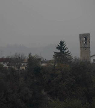 Campli Panorama con torre del Melatino © Elio Torlontano