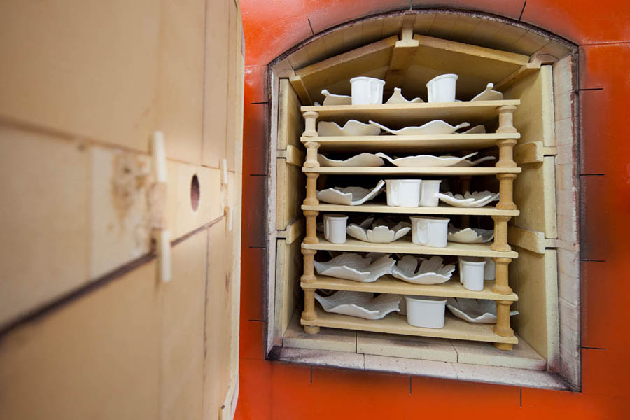 Lodi Laboratorio Ceramica Artistica Lodigiana: forno di cottura © Fiorenza Cicogna