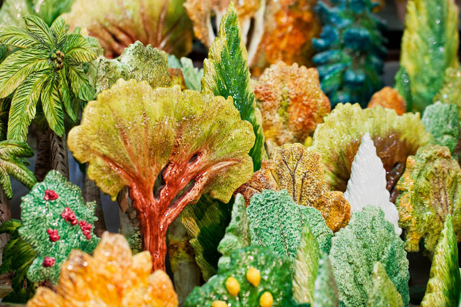 Lodi Laboratorio Ceramica Artistica Lodigiana: alberi © Fiorenza Cicogna