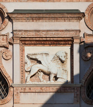 Pizzighettone Il leone marciano sul Torrazzo © Fiorenza Cicogna