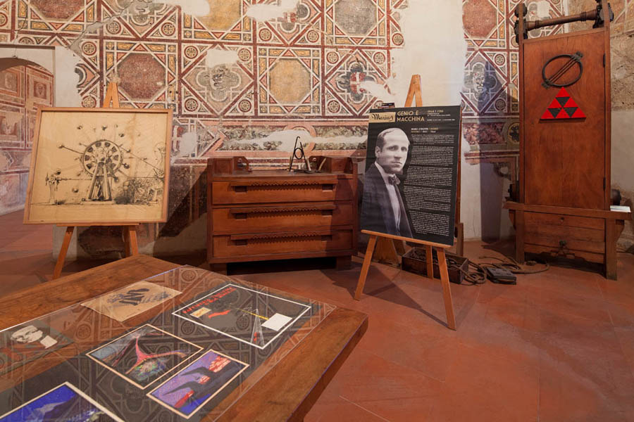 Pandino Gli ambienti del castello dedicati all'artista Mario Stroppa © Fiorenza Cicogna