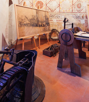 Pandino Gli ambienti del castello dedicati all'artista Mario Stroppa © Fiorenza Cicogna