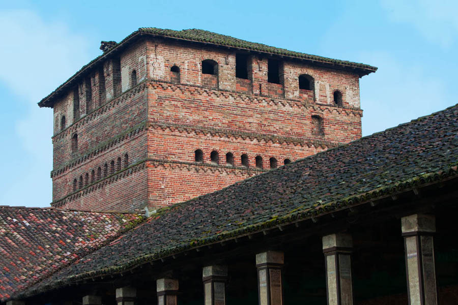 Pandino Una torre del castello visconteo © Fiorenza Cicogna