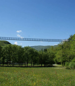 Mammiano Basso Ponte sospeso © Provincia di Pistoia Turismo