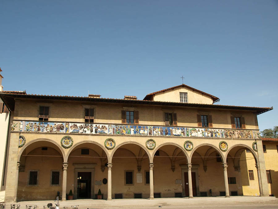 Pistoia Facciata dell'ospedale del Ceppo © travelbook - Fotolia.com