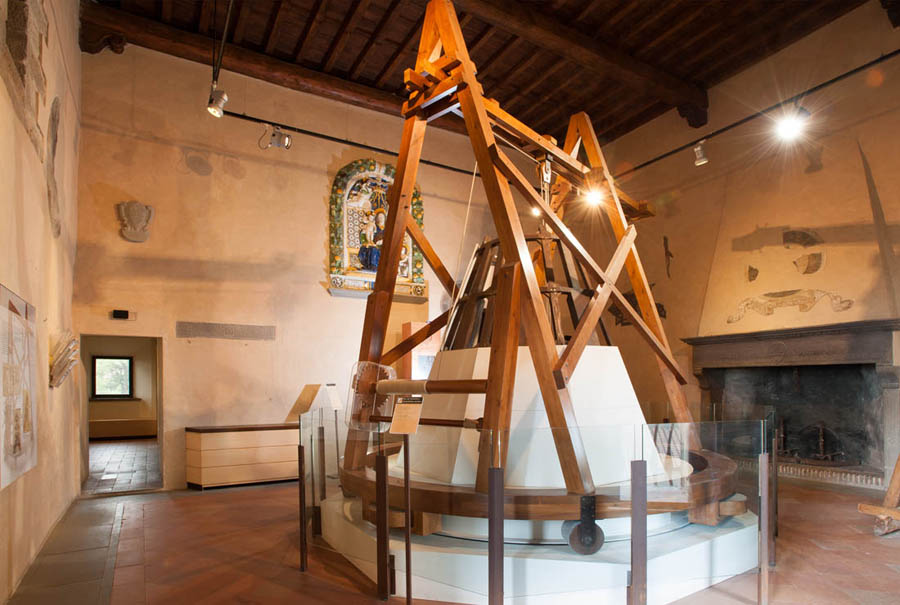 Vinci Interni del Museo Leonardiano © Fabrizio Ardito