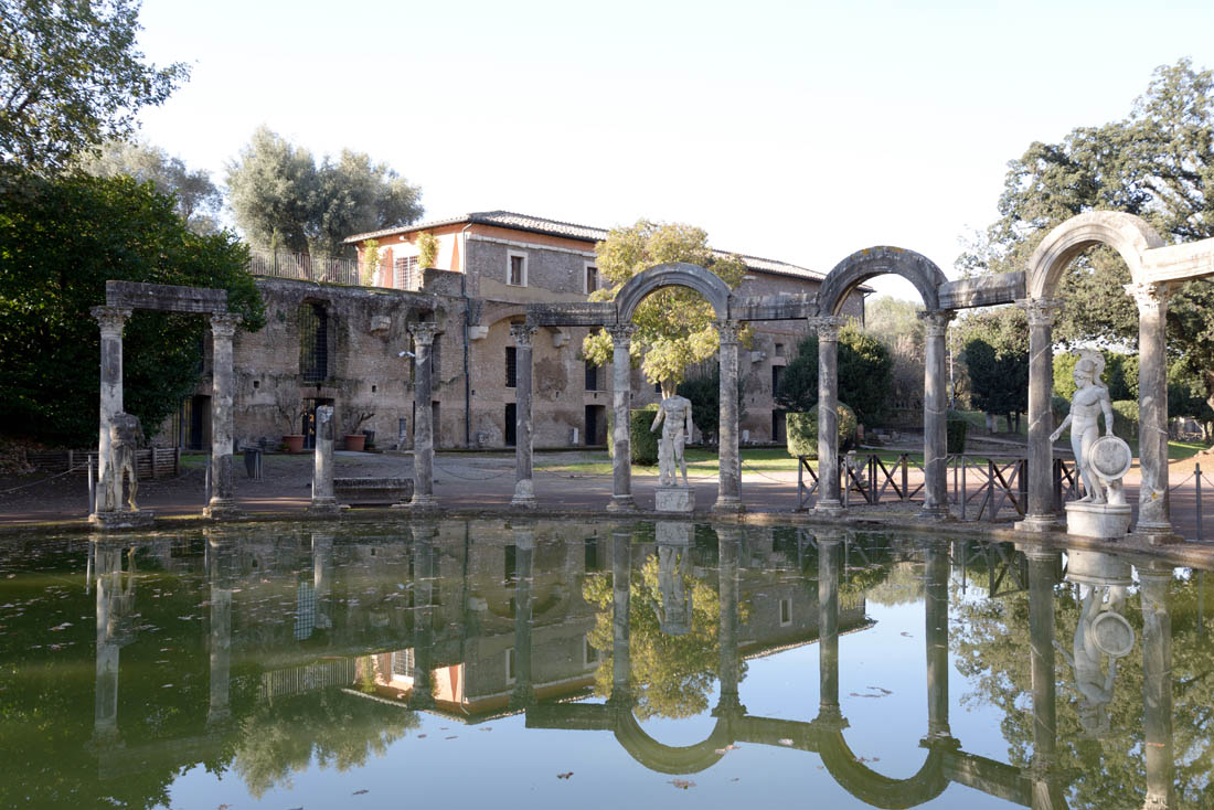 Tivoli Villa Adriana, Canopot per concessione della Soprintendenza per i Beni Archeologici del Lazio, Area Archologica di Villa Adriana