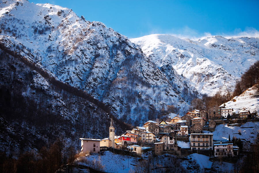 Valle Strona Paesaggio invernale in Valle Strona © Fiorenza Cicogna