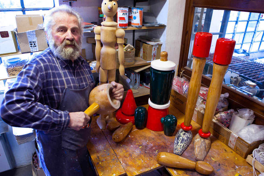 Piana di Fornero Mastro Geppetto al lavoro © Fiorenza Cicogna