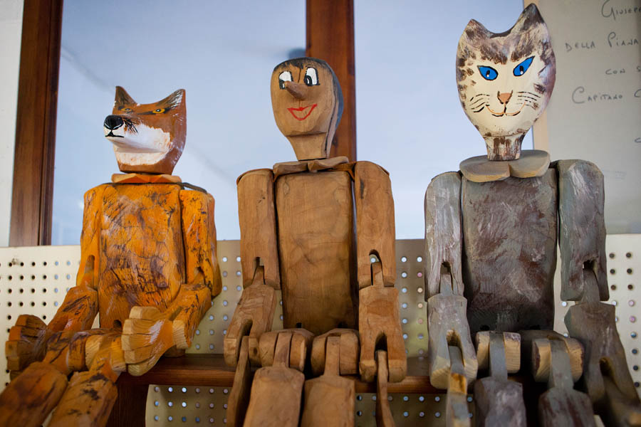 Piana di Fornero Pinocchio tra il gatto e la volpe © Fiorenza Cicogna