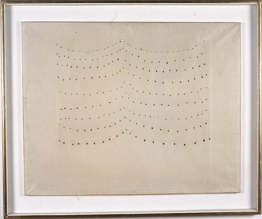 Gallarate Museo Maga Gallarate - Lucio Fontana, Concetto spaziale, 1960 © Museo Maga Gallarate