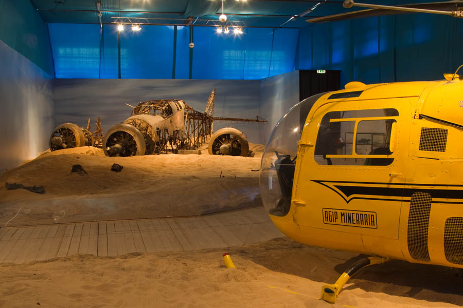 Gallarate Volandia, ritrovamento del Siai Marchetti S-79 (gobbo maledetto) © Volandia