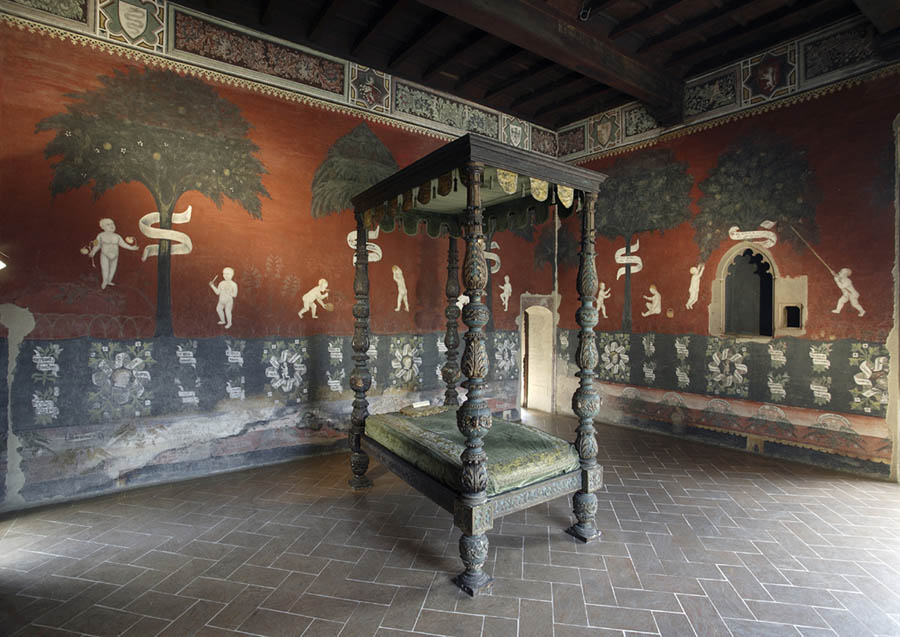 Castiglione Olona Palazzo Branda Castiglioni. Camera del Cardinale © Comune di Castiglione Olona