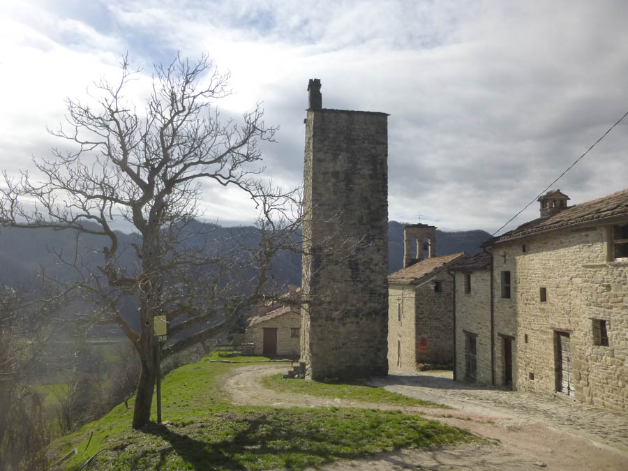 Alto Metauro Castello della Pieve, veduta © Valeria Cappelli