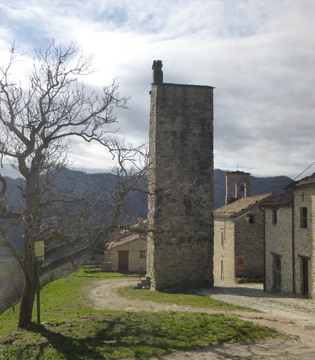Alto Metauro Castello della Pieve, veduta © Valeria Cappelli