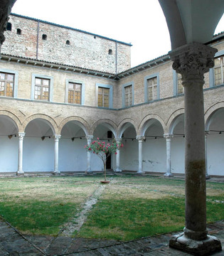 Alto Metauro Urbania, Palazzo ducale, cortile © Comune di Mercatello