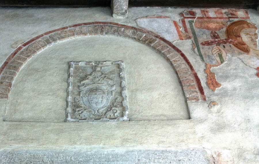 Ormelle Ormelle, chiesa dei Templari, dettaglio © Claudia Vannucci, viaggiverdeacido.com