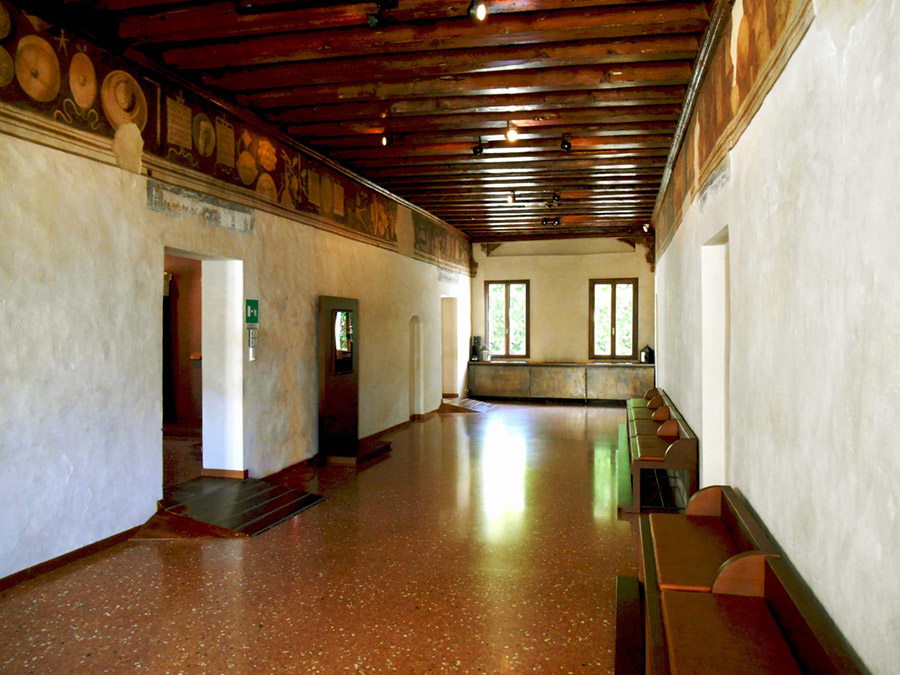 Castelfranco Veneto Casa di Giorgione, stanza del fregio © Valentina Facchin, Around and about Treviso