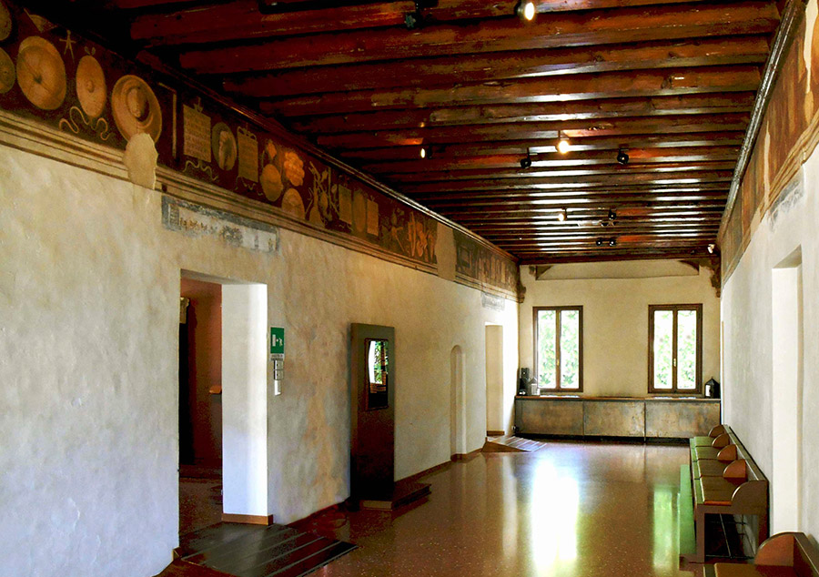 Castelfranco Veneto Casa di Giorgione, stanza del fregio © Valentina Facchin, Around and about Treviso