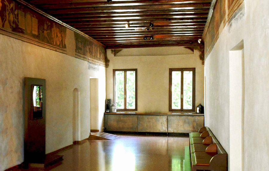 Castelfranco Veneto Casa di Giorgione, stanza del fregio © Valentina Facchin, Around and about Treviso