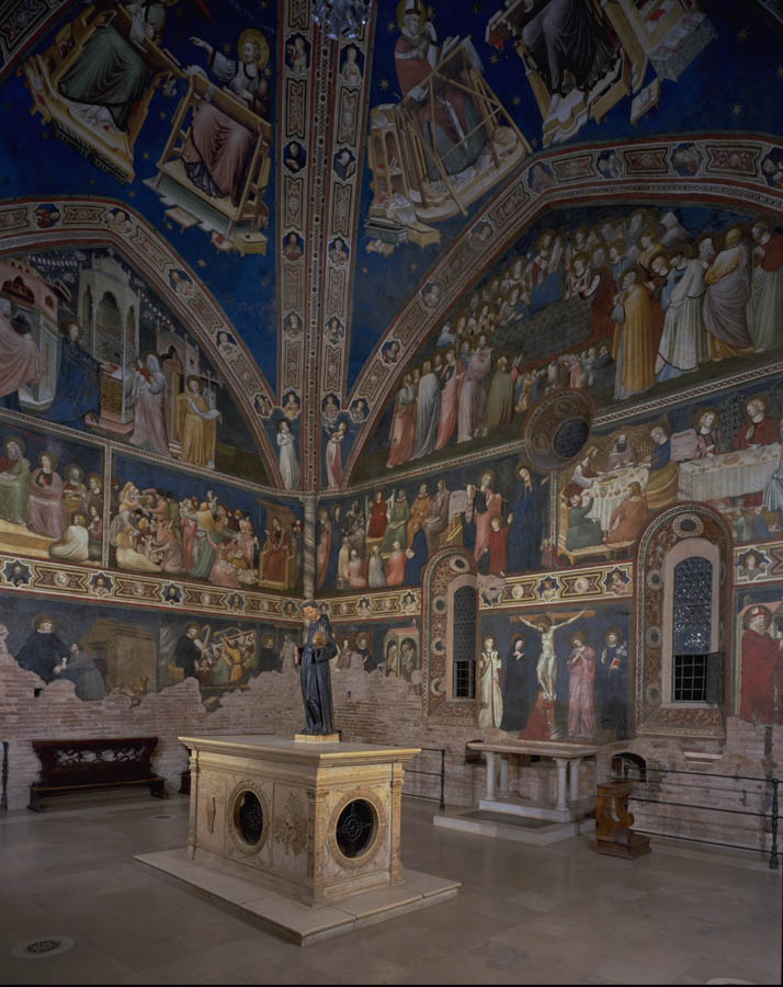 Tolentino Basilica di San Nicola: gli affreschi del Cappellone di San Nicola © Regione Marche
