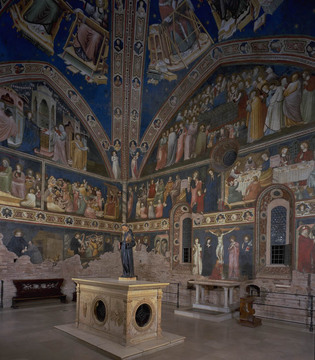 Tolentino Basilica di San Nicola: gli affreschi del Cappellone di San Nicola © Regione Marche