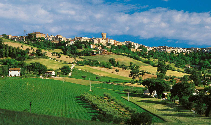Recanati Veduta panoramica di Recanati © Regione Marche