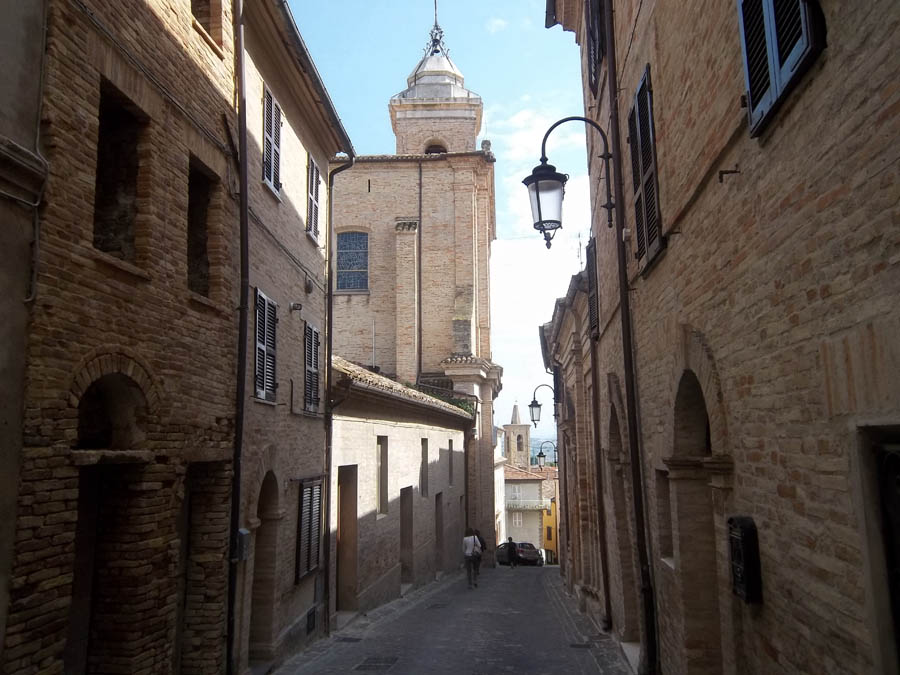 Loreto Monte San Giusto, scorcio del paese © Mauro Guglielmi