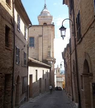 Loreto Monte San Giusto, scorcio del paese © Mauro Guglielmi