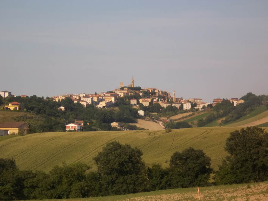 Loreto Monte San Giusto, scorcio del paese © Mauro Guglielmi
