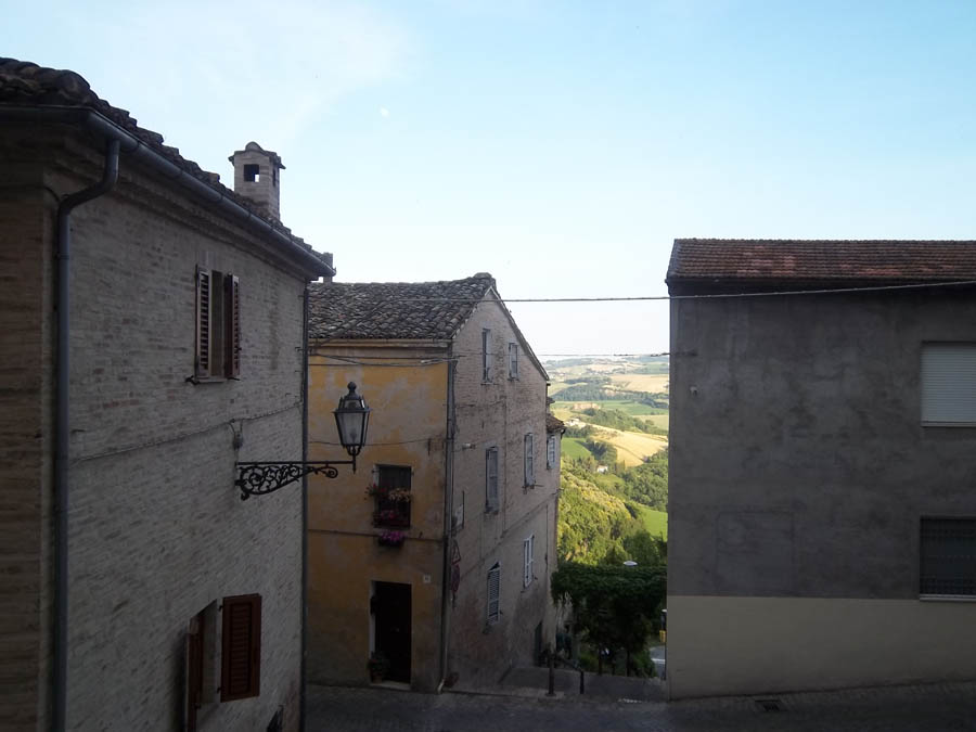 Loreto Mogliano, scorcio del paese © Mauro Guglielmi