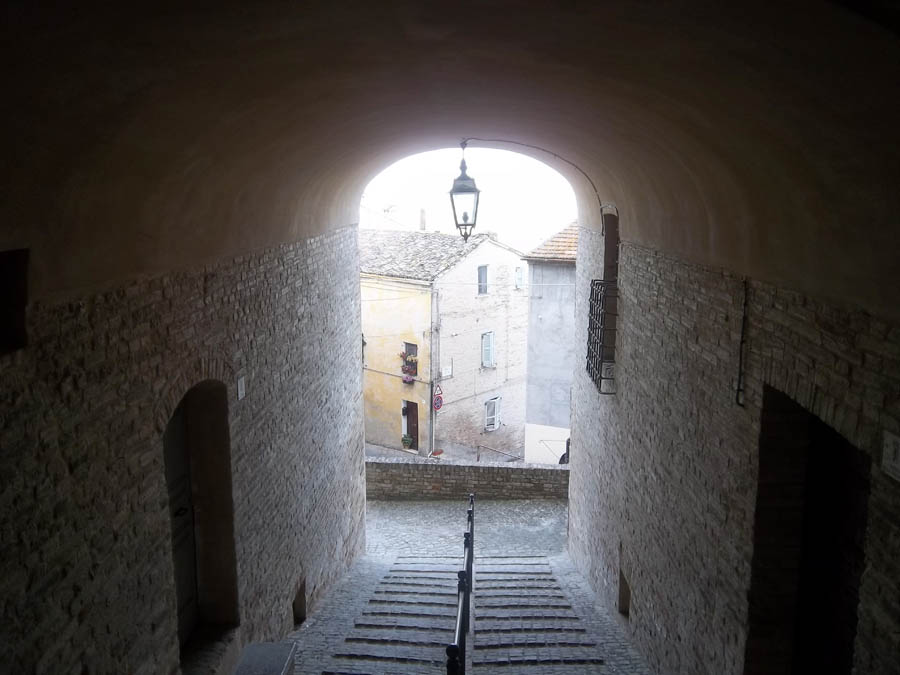 Loreto Mogliano, scorcio del paese © Mauro Guglielmi
