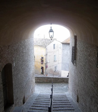 Loreto Mogliano, scorcio del paese © Mauro Guglielmi