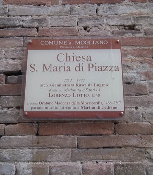 Loreto Mogliano, Santa Maria di Piazza © Mauro Guglielmi