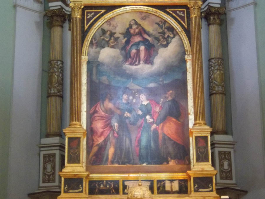 Loreto Mogliano, interno di Santa Maria di Piazza © Mauro Guglielmi