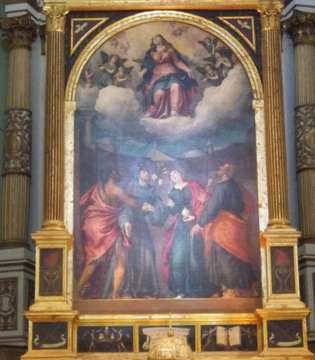 Loreto Mogliano, interno di Santa Maria di Piazza © Mauro Guglielmi