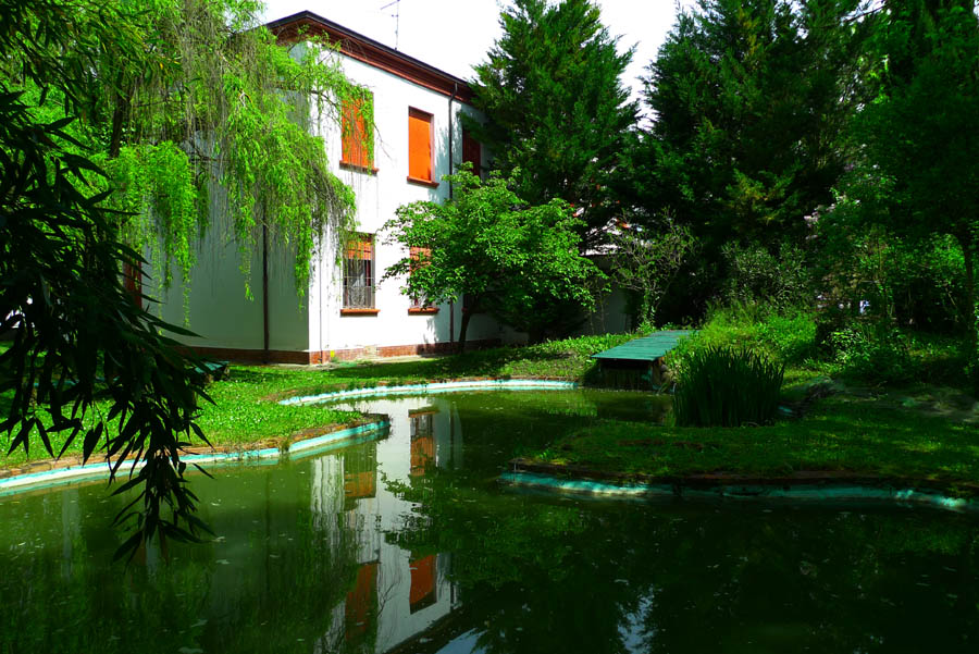 Voghenza Museo del Modellismo, il giardino © Museo del Modellismo storico Leonardo Cinelli - Voghenza
