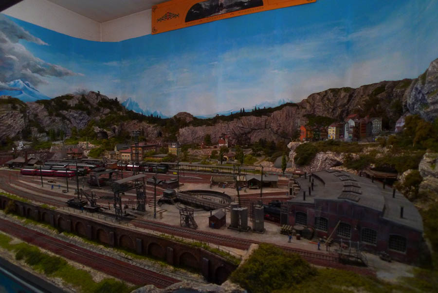 Voghenza Museo del Modellismo, il plastico ferroviario © Museo del Modellismo storico Leonardo Cinelli - Voghenza