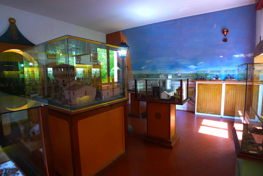 Voghenza Museo del Modellismo, sala dei figurini © Museo del Modellismo storico Leonardo Cinelli - Voghenza