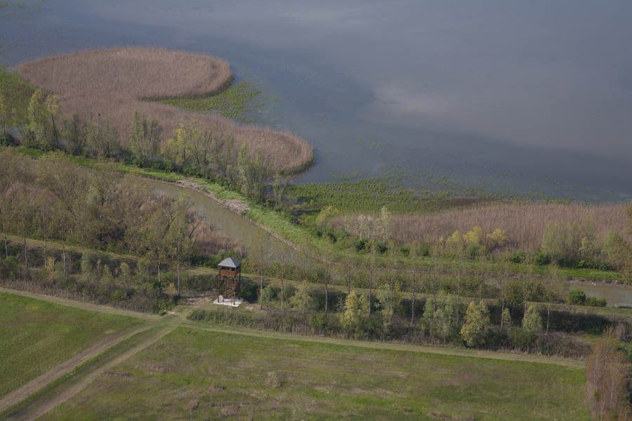 Argenta Veduta aerea dell'Oasi © Archivio Provincia di Ferrara