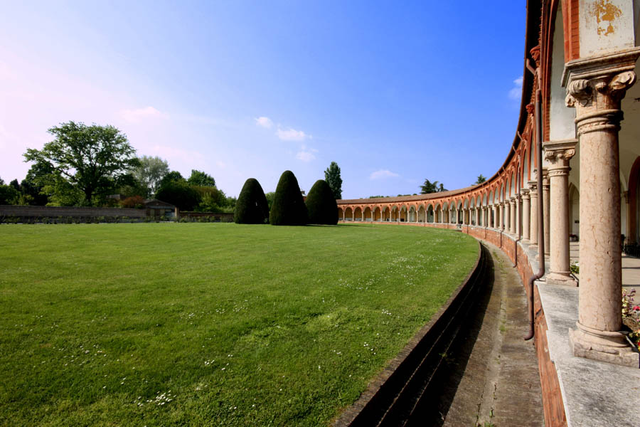 Ferrara I portici della Certosa © Archivio Provincia di Ferrara