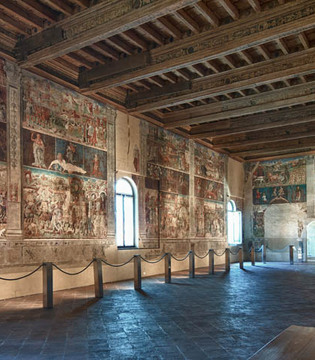 Ferrara Palazzo Schifanoia, Salone dei Mesi © Archivio Provincia di Ferrara / foto di Massimo Baraldi