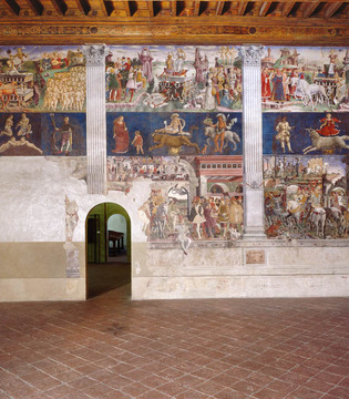 Ferrara Palazzo Schifanoia, Salone dei Mesi © Archivio Provincia di Ferrara