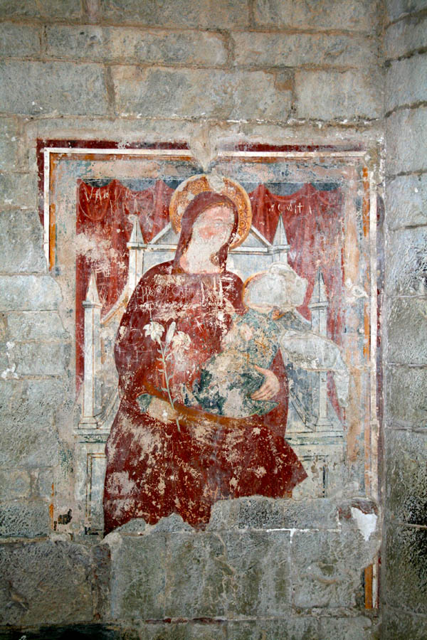 Almenno San Bartolomeo Dettaglio di un affresco © Cinzia Rando