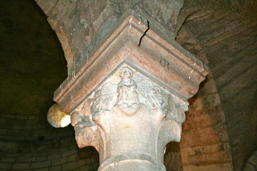 Almenno San Bartolomeo Dettaglio di un capitello © Cinzia Rando