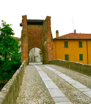 Vimercate Ponte di San rocco ©Archivio Fotografico MUST-Museo del Territorio Vimercatese