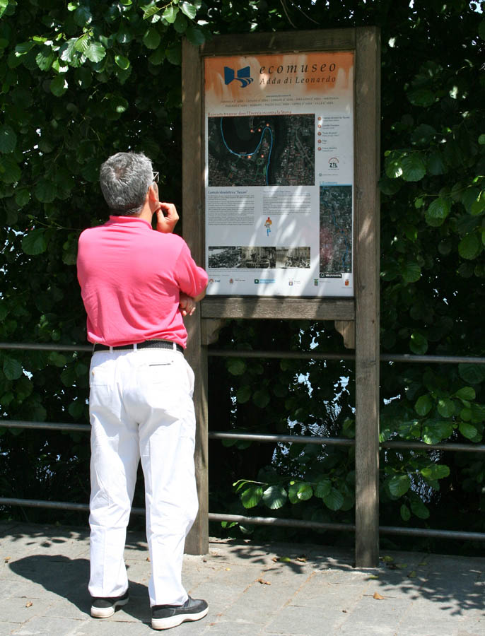 Trezzo sull'Adda Installazioni dell'Ecomuseo ©Cinzia Rando
