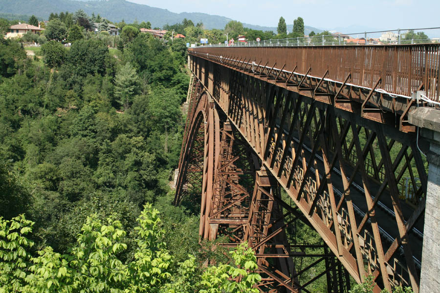 L'Adda a Paderno, veduta col ponte ©Cinzia Rando
